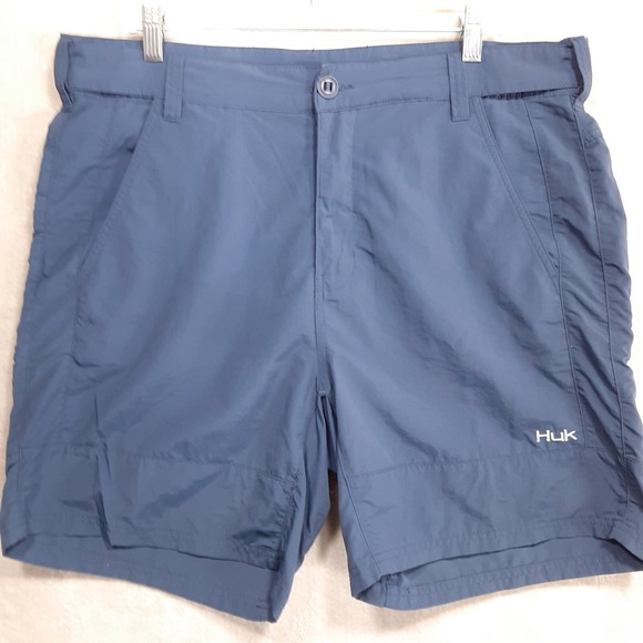 Huk Other - Huk Performance Mens Fishing Shorts Sz.XXL/Blue/Outdoor/Active